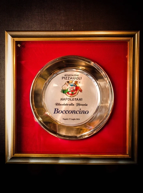 Certifikat od APNa za Bocconcino Pizza Bar